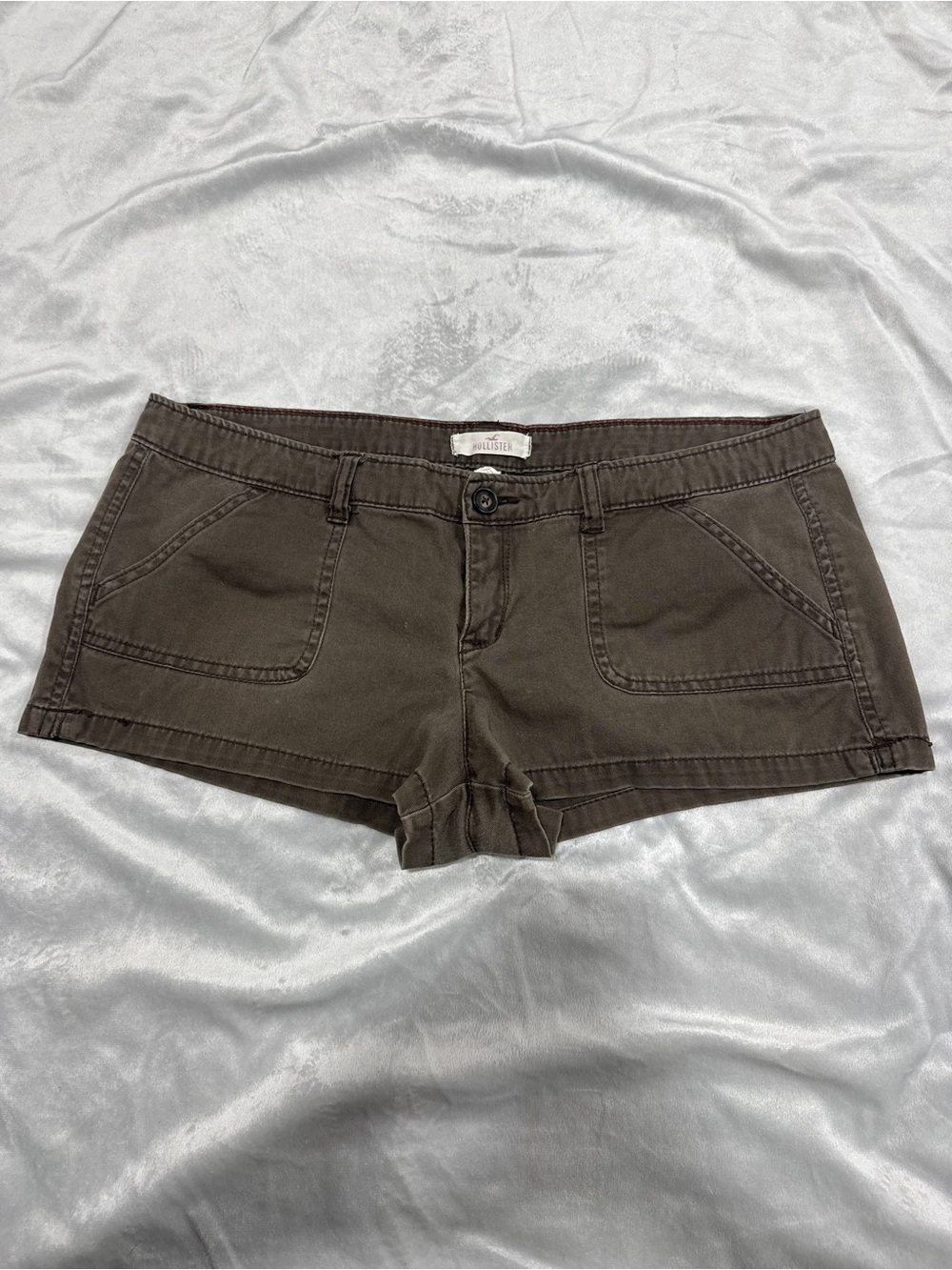 Hollister y2k low rise micro mini shorts